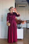 Royale Pleated Satin Set