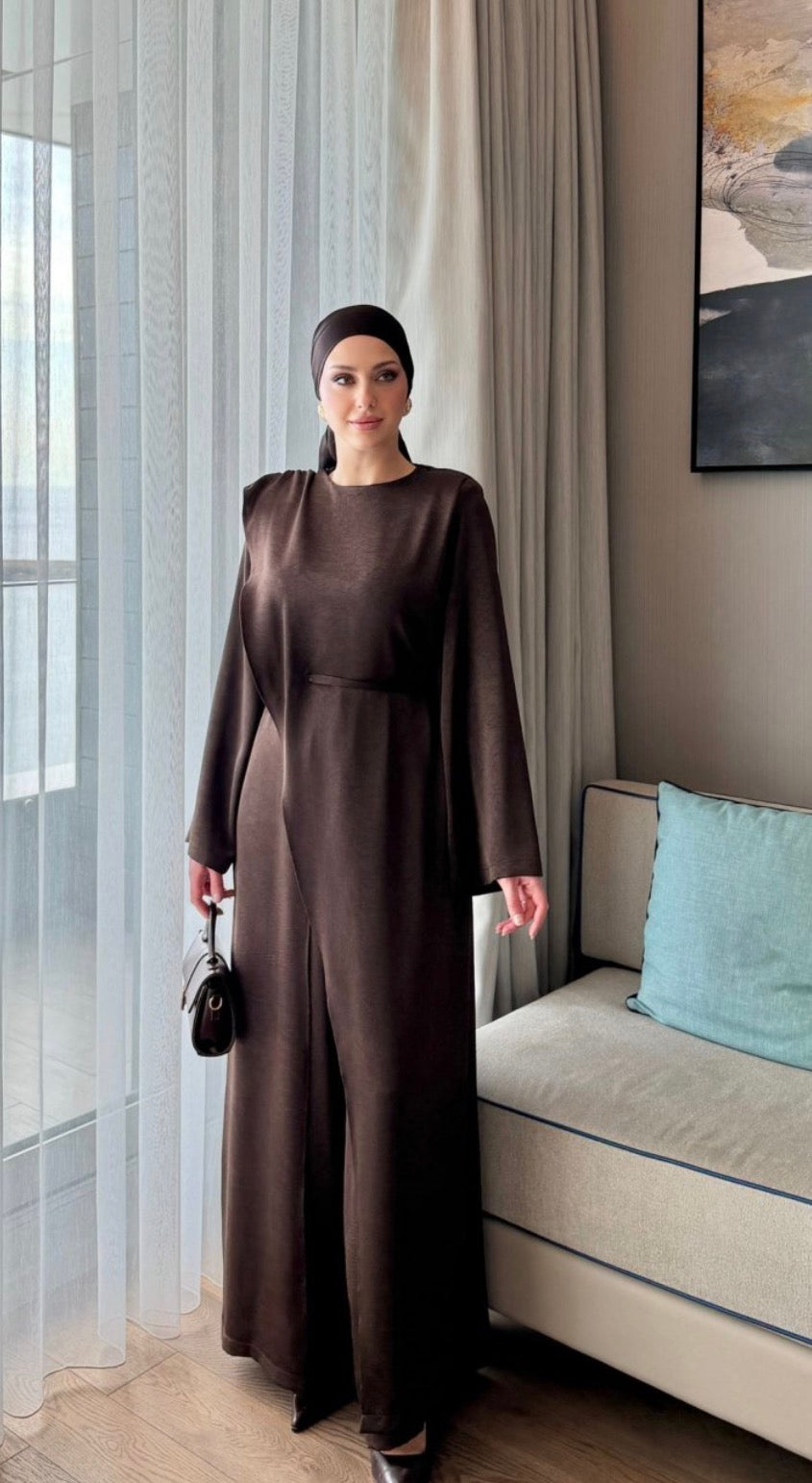 Luna Satin Jumpsuit