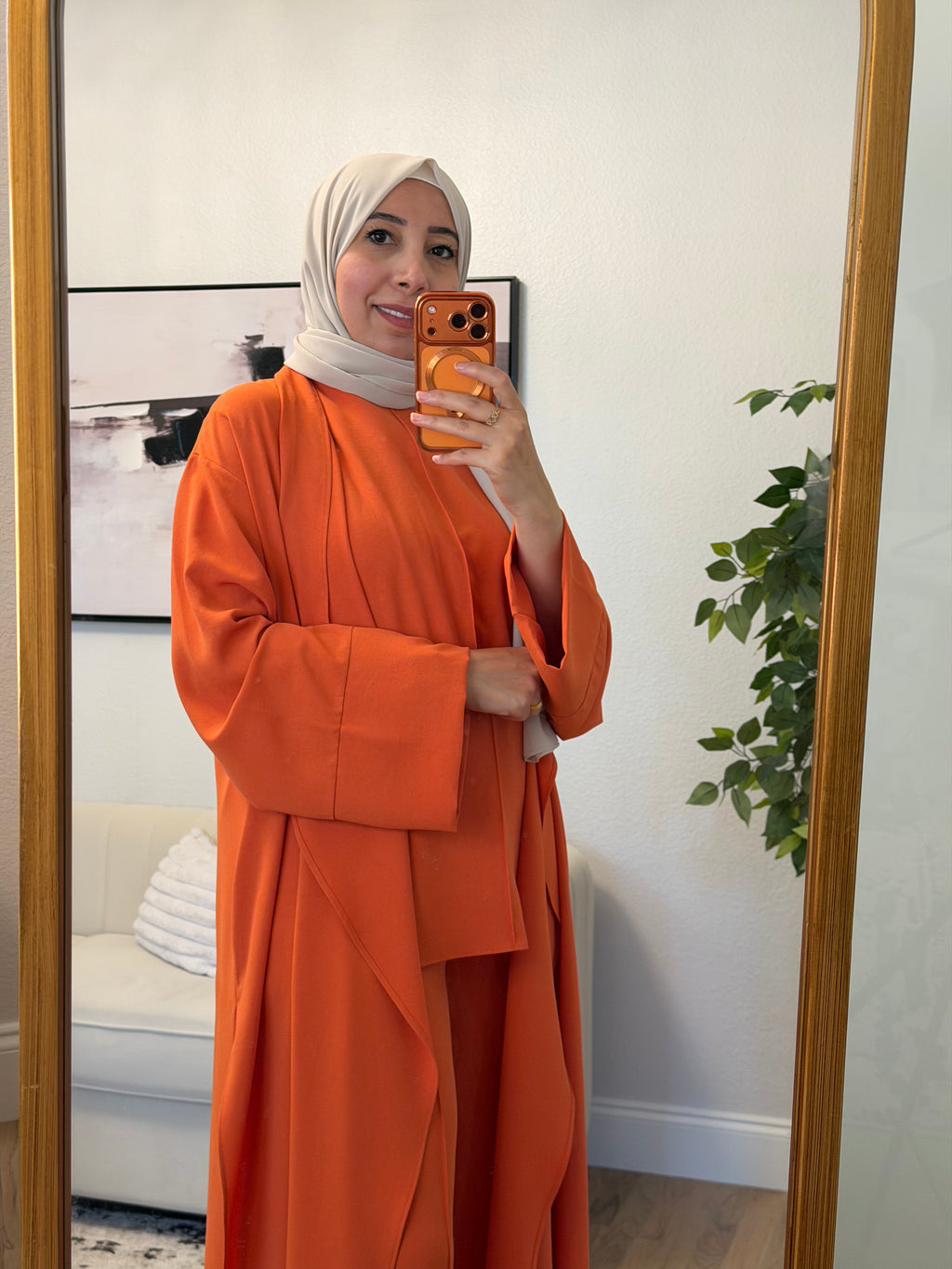 The Draped Kimono Suit
